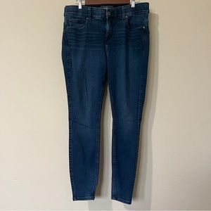 Torrid Women’s Jeans Bombshell Skinny Dark Wash Size 16R Elastic Band Waist